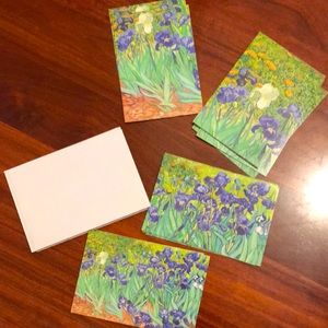 Vincent Van Gogh, Irises Stationery Card Set